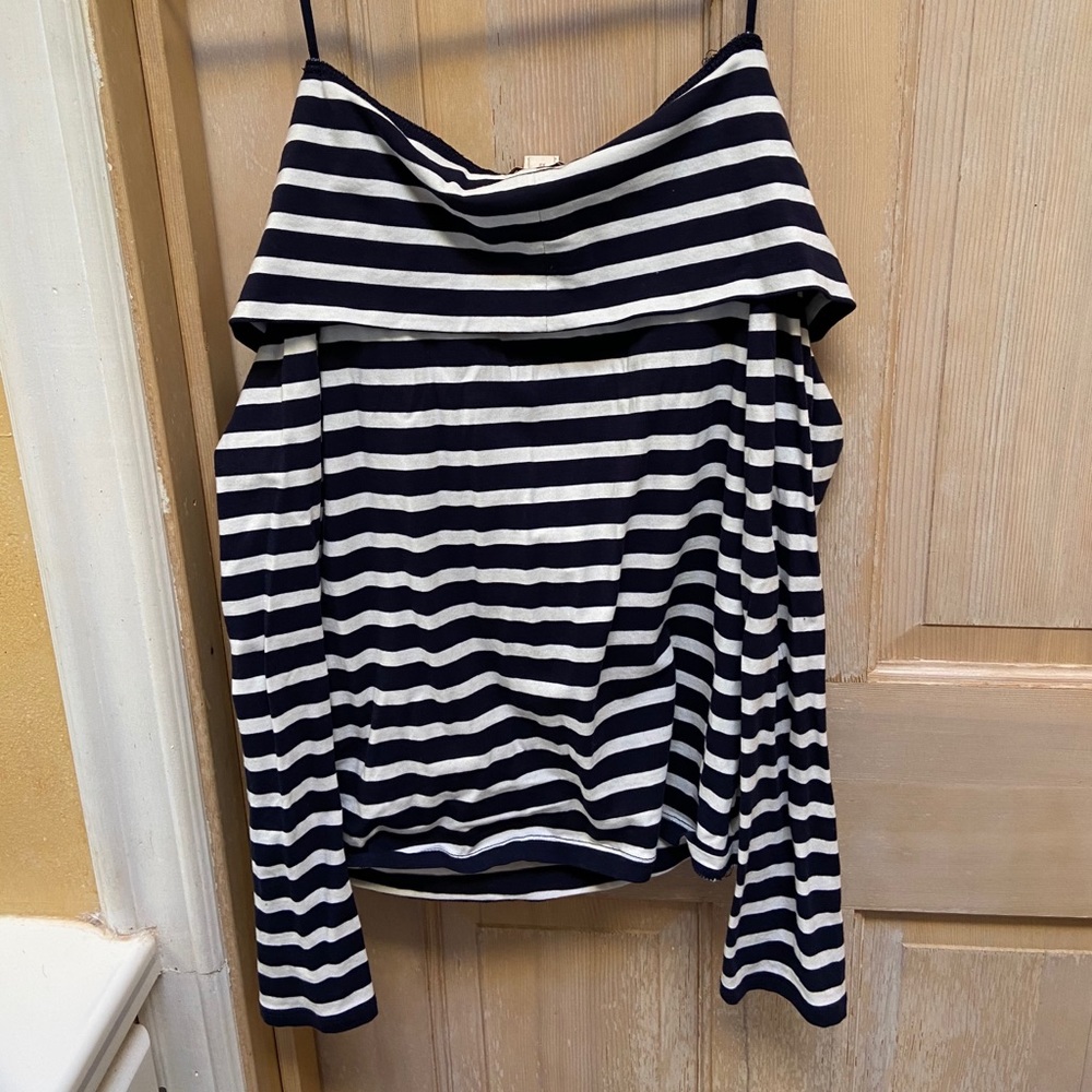 J. Crew Off the shoulder top
